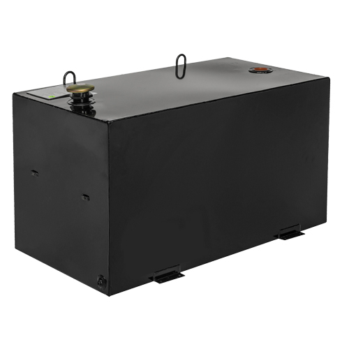 R&eacute;servoir de transfert pour carburant en acier, Acier, Capacit&eacute; 100 gal., Noir D. Morneault & Fils