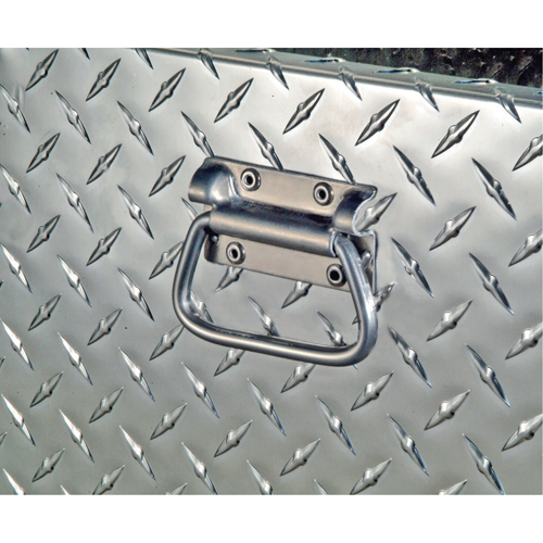 Aluminum Fuel Transfer Tank & Chest, Aluminum, 74 gal. Capacity, Silver D. Morneault & Fils