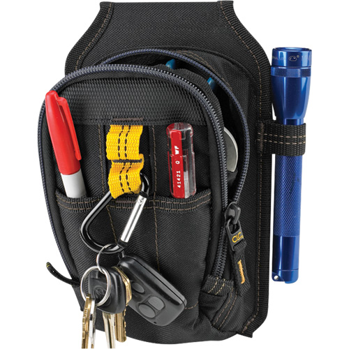 Small Tool Pouch, Multiple Tool Holder, Polyester, 9 Pockets D. Morneault & Fils