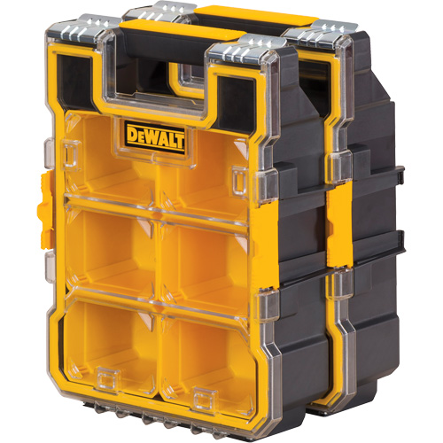 Organisateur de format moyen PRO, 4-1/2" la x 10-1/4" p x 13-3/5" h, Noir/Jaune D. Morneault & Fils