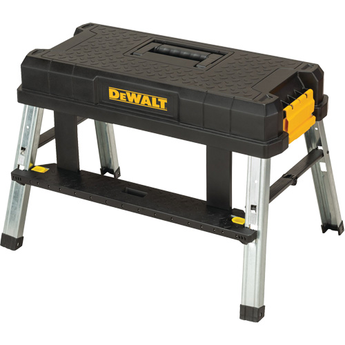 Storage Step Stool, 11-3/5" W x 25-1/5" D x 11-1/3" H, Black D. Morneault & Fils