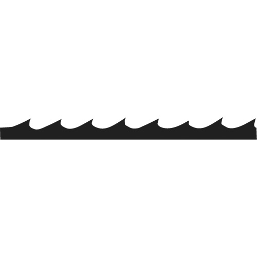 12-Piece Skip Tooth Scroll Saw Blades, Scroll cutting, 0.063" W x 5" L, 9-1/2 TPI D. Morneault & Fils