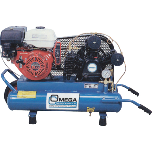 Contractor Series Air Compressors, Gas, 6.6 Gal. (8 US Gal), 175 PSI D. Morneault & Fils