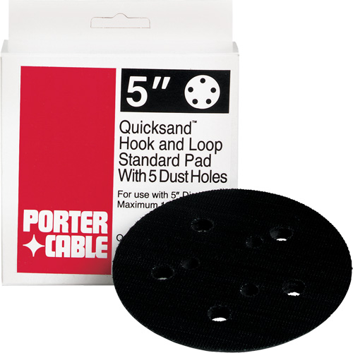 Patin de ponçage standard Quicksand, dia 5" D. Morneault & Fils