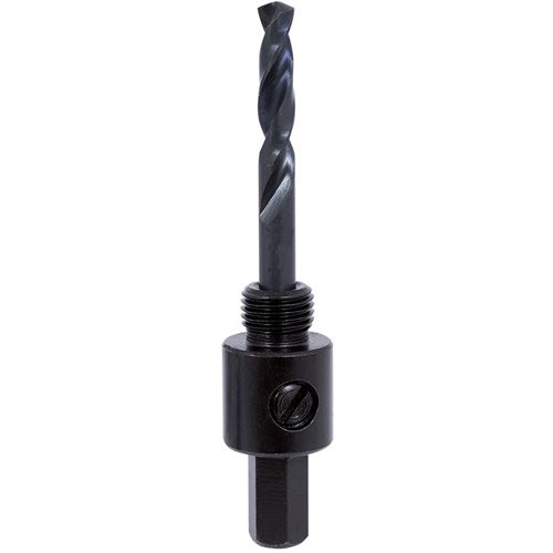 Tri-Sided Holesaw Arbor, 9/16" - 1-3/16", 3/8" Shank D. Morneault & Fils