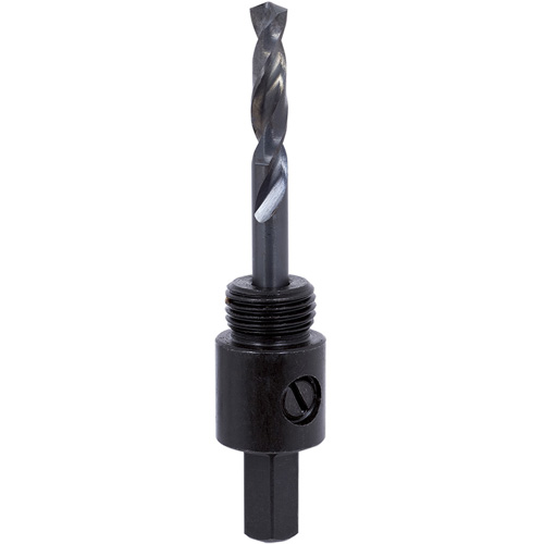 Hex Holesaw Arbor, 1-1/4" - 2-3/8", 3/8" Shank D. Morneault & Fils