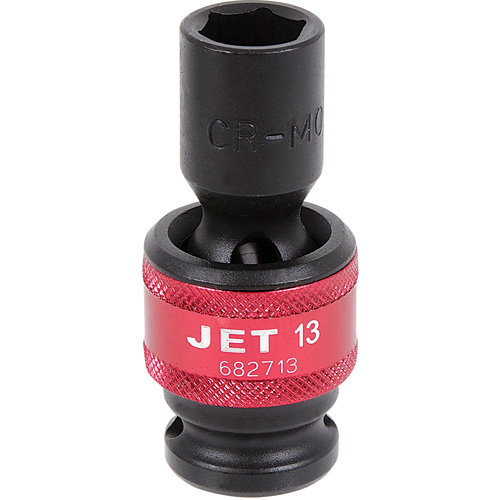 Universal Socket, Impact, 13 mm, 1/2" Drive, 6 Points D. Morneault & Fils