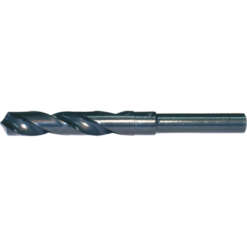 Foret &agrave; tige r&eacute;duite 1/2", 33/64", Acier rapide, Cannelure 3-1/8", Pointe de 118° D. Morneault & Fils