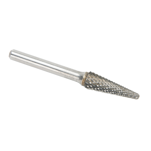 CLEVELAND Solid Carbide Burrs - Taper Shape Radius End 14°, 1/4" Shank D. Morneault & Fils