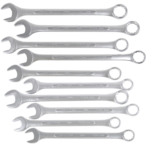 JCW-10-2 10-Piece Combination Wrench Set, 10 Pieces, Imperial D. Morneault & Fils