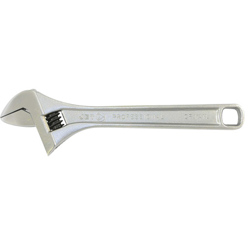 AWP-10 Super Heavy-Duty Professional Adjustable Wrench, 10" L, 1-5/16" Max Width, Chrome D. Morneault & Fils