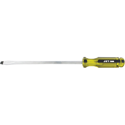 Slot Jumbo Handle Screwdriver, 3/8", 10" L, Plastic Handle D. Morneault & Fils
