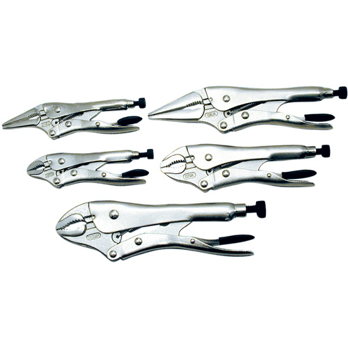 LPS-5 Super Heavy-Duty Locking Pliers Se, 5 Pieces D. Morneault & Fils