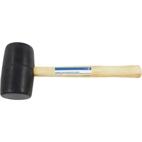 RM-16 Maillet en caoutchouc, 16 oz, Prise en Bois, 13-1/4" lo D. Morneault & Fils