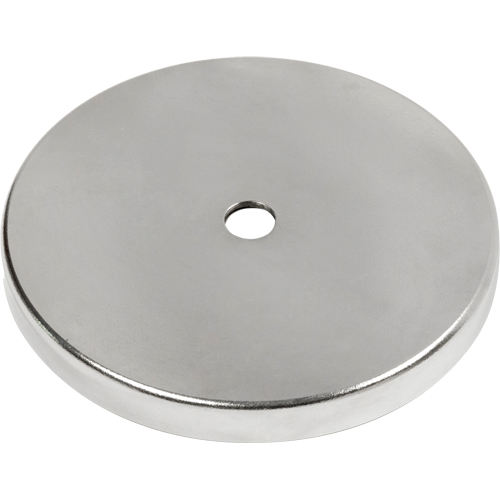 Low Profile Cup Magnets, 2-5/8" Dia., 100 lbs. Pull D. Morneault & Fils
