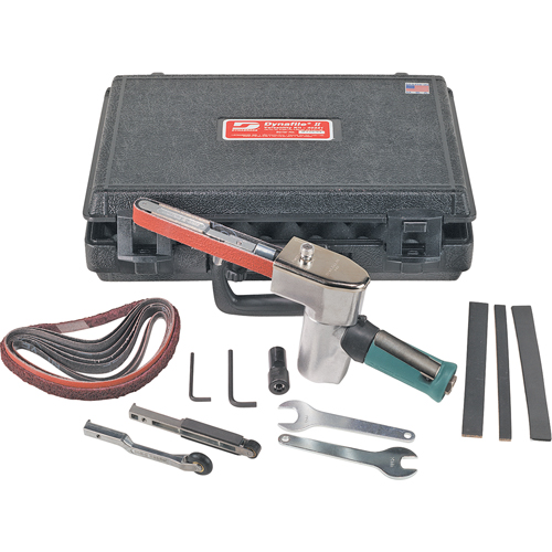 Ponceuses &agrave; ruban Dynafile II, 1/4" - 3/4", 1/4" NPTF D. Morneault & Fils