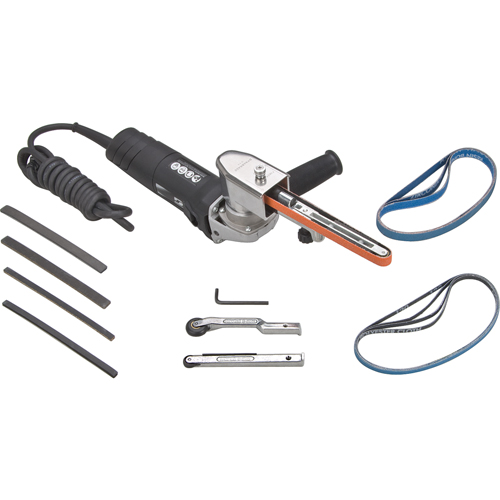 Ponceuses &agrave; ruban &eacute;lectrique Dynafile II, 1/8" - 3/4" D. Morneault & Fils