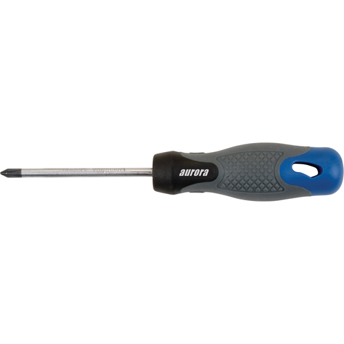 Phillips Screwdriver , #1, 7-1/4" L, Cushion Grip Handle D. Morneault & Fils
