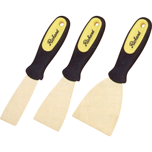 Couteaux rigides pour mastic, 1-1/4", Lame en Laiton D. Morneault & Fils