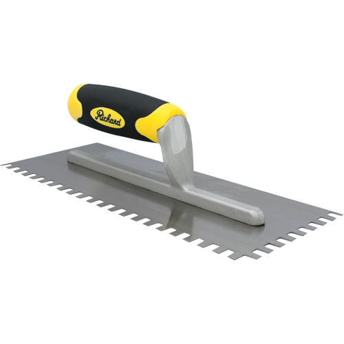 Ergo-Grip Square Notch Adhesive Trowels D. Morneault & Fils