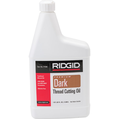 Dark Thread Cutting Oil, Bottle D. Morneault & Fils