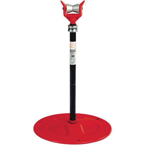 Support de tuyau ajustable no 92, 81-104 cm R&eacute;glage de la hauteur, 150 mm Capacit&eacute; max. de tuyau, 2500 lb Capacit&eacute; de charge max. D. Morneault & Fils