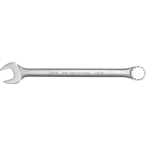 Combination Wrench, 12 Point, 1-5/16", Satin Finish D. Morneault & Fils