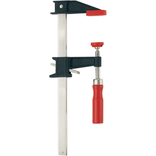 Clutch Style Bar Clamps, 6" (152 mm) Capacity, 2-1/2" (64 mm) Throat Depth D. Morneault & Fils