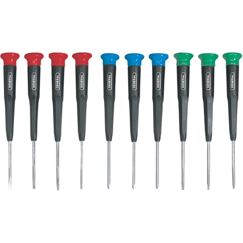 Ensembles de mini tournevis, 10 mcx D. Morneault & Fils