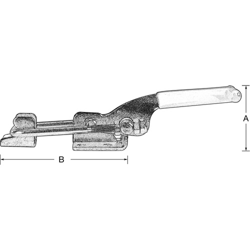 Latch Clamps, 360 lbs. Clamping Force D. Morneault & Fils