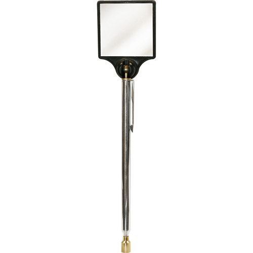 Miroir d'inspection &agrave; aimant, Carr&eacute;e, 2" lo x 2" la, T&eacute;lescopique D. Morneault & Fils