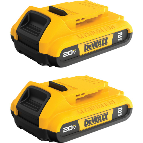 Max* Compact Batteries, Lithium-Ion, 20 V, 2 A D. Morneault & Fils