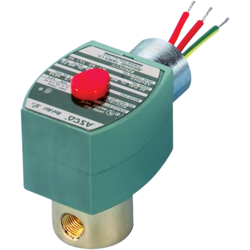 2-Way Direct Acting Solenoid Valves, 1/8" Pipe, 140 PSI D. Morneault & Fils