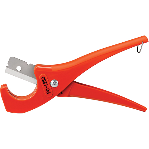 Single Stroke Plastic Pipe & Tubing Cutter No.PC-1250, 1/8" - 1-5/8" Capacity D. Morneault & Fils