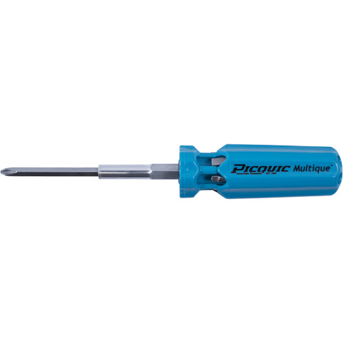 TOURNEVIS MULTI EMBOUTS MULTIQUE, 2-1/2" lo D. Morneault & Fils