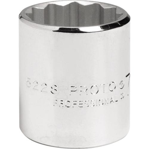 DOUILLE, 1 1/8" PRISE 1/2" 12 PANS D. Morneault & Fils