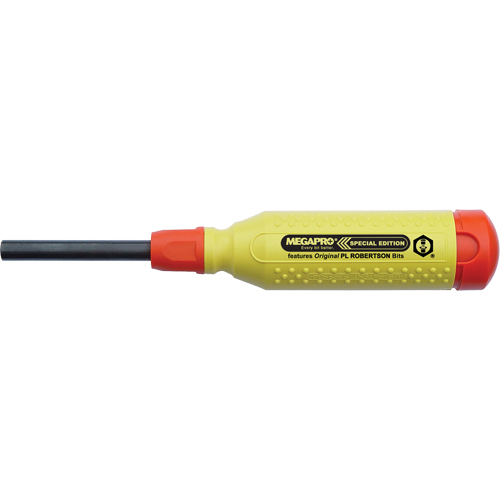 Tournevis multi embouts 15-en-1 PL Robertson, Prise Plastique D. Morneault & Fils