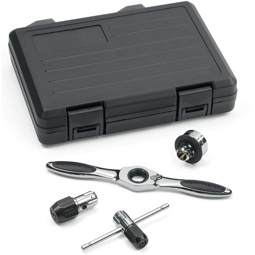 Ratcheting Tap & Die Drive Accessory Set, 5 Pieces D. Morneault & Fils