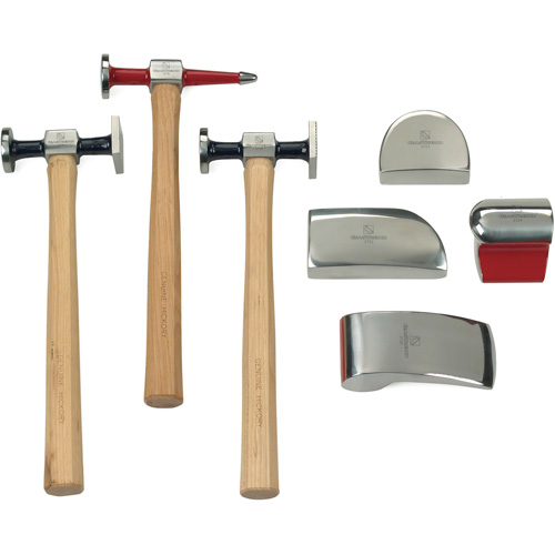 Jeu d'outils pour carrosserie, 7 morceaux D. Morneault & Fils