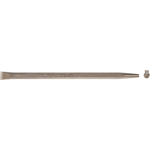 Pinch Bar With bent chisel tip D. Morneault & Fils