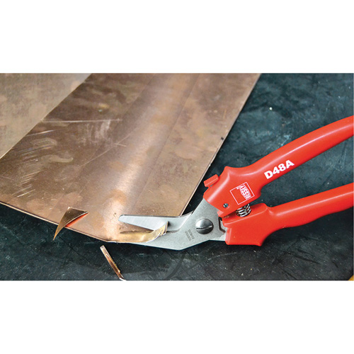 Cisaille d&eacute;sax&eacute;e polyvalente, Longueur de coupe de 1-5/8", Coupe Droit D. Morneault & Fils