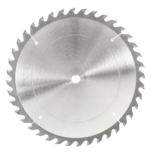 Industrial Saw Blade - Crosscut Thin Kerf, 10", 40 Teeth, Wood Use D. Morneault & Fils