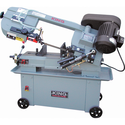 Metal Cutting Band Saws, Horizontal/Vertical, Round 7" and  7" x 12" Rectangular Cutting Capacity D. Morneault & Fils