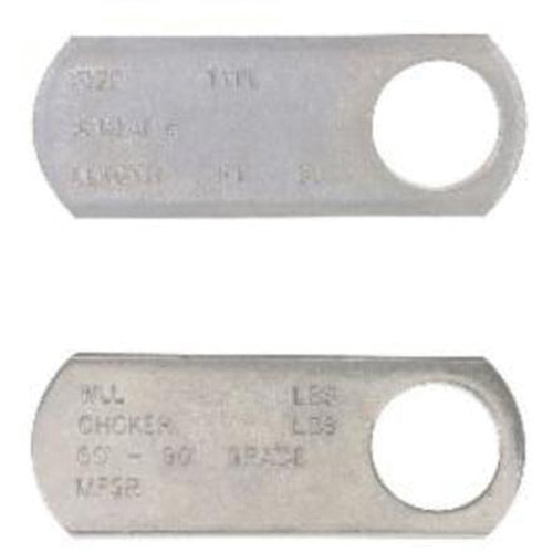 &eacute;tiquette d'identification &agrave; œil pour chaîne D. Morneault & Fils