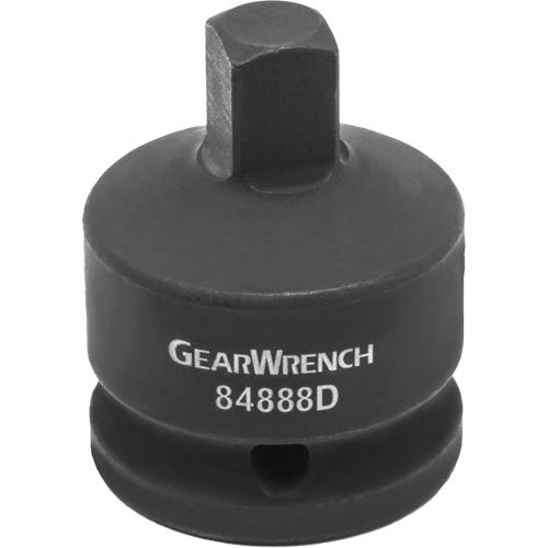 Adapter Socket, Impact, 3/4" Drive, 1/2" Socket, 2.126" L, Ball D. Morneault & Fils