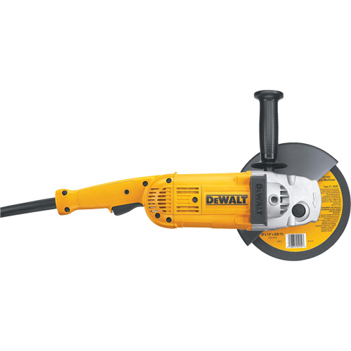 Large Angle Grinder, 7"/9", 120 V, 15 A, 6000 RPM D. Morneault & Fils
