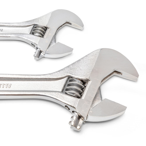 Wrench Set, Adjustable, 2 Pieces, Imperial and Metric D. Morneault & Fils