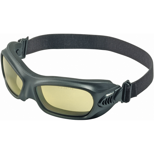Lunettes &agrave; coques de s&eacute;curit&eacute; Wildcat de KleenGuard, Lentille Gris, Antibu&eacute;e, Ventilation Directe D. Morneault & Fils