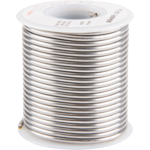 Common Solder, Lead-Based, 50% Tin 50% Lead, Acid Core, 0.09375" Dia. D. Morneault & Fils