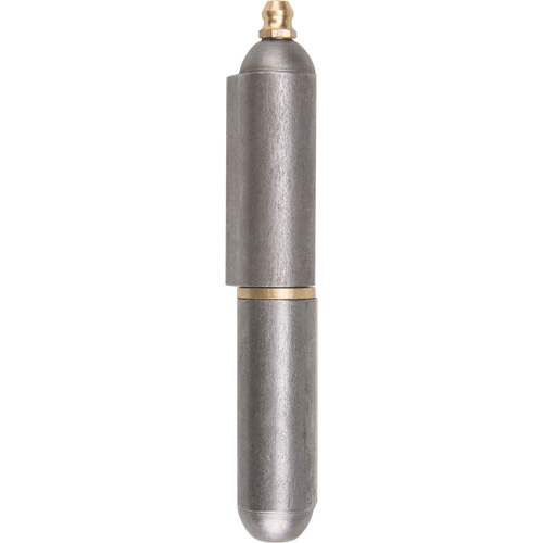 Charni&egrave;re &agrave; souder, 0,63" dia. x 3,937" lo, Acier doux a/goupille fixe en acier D. Morneault & Fils
